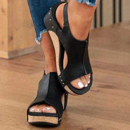 Sandali Laurent con Tacco Alto e Supporto – Eleganza con Comfort Quotidiano TIAMUSE Sandali Donna