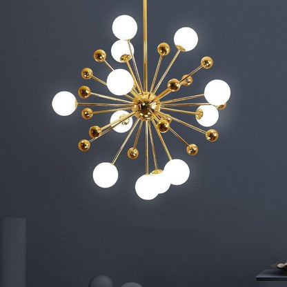 Lampadario in Ferro Stile Scandinavo con Luci LED | Pleione
