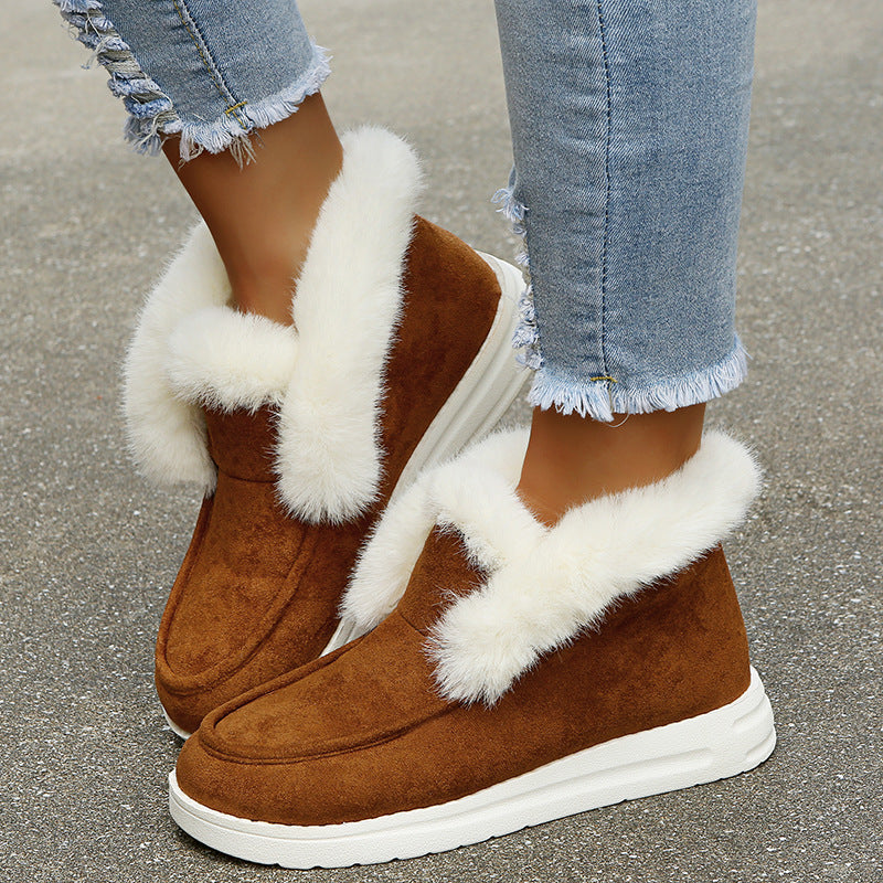 Scarpe Invernali Donna con Pelliccia | Sneakers Calde e Comode per Look Casual 2025 TIAMUSE Older