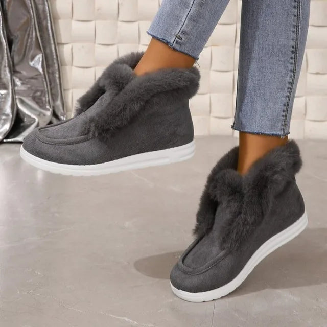 Scarpe Invernali Donna con Pelliccia | Sneakers Calde e Comode per Look Casual 2025 TIAMUSE Older