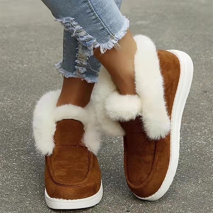 Scarpe Invernali Donna con Pelliccia | Sneakers Calde e Comode per Look Casual 2025 TIAMUSE Older