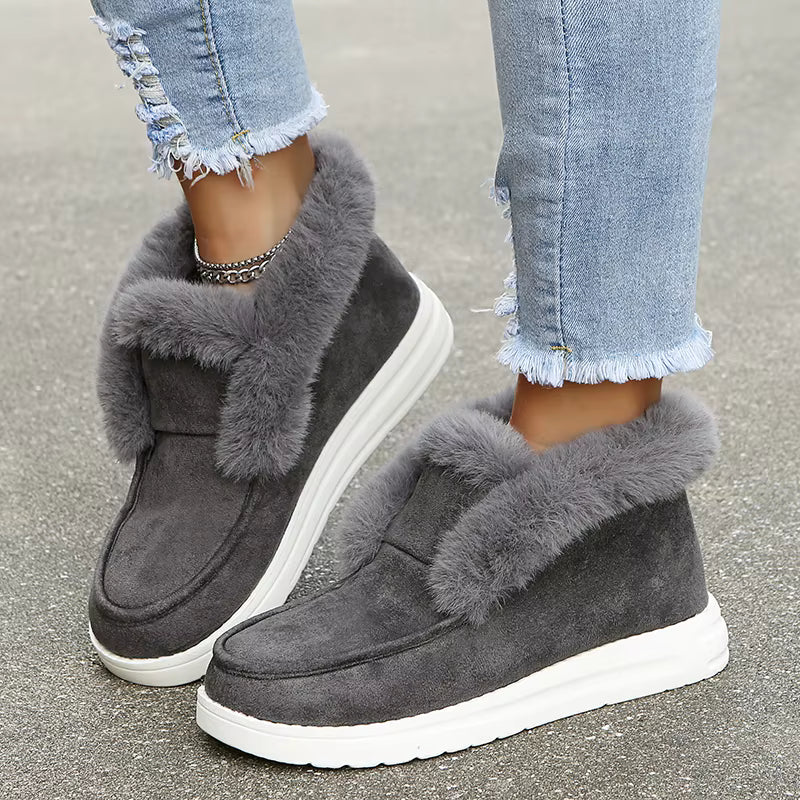 Scarpe Invernali Donna con Pelliccia | Sneakers Calde e Comode per Look Casual 2025 TIAMUSE Older