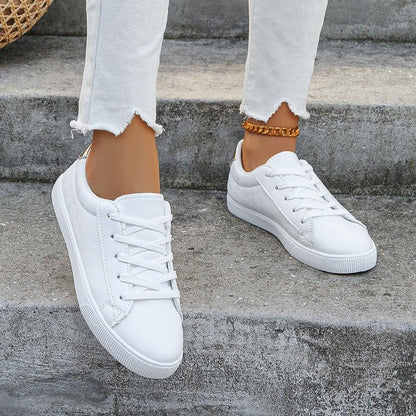 Scarpe Sportive Bianche Donna | Sneakers Comode Taglie Grandi TIAMUSE Sneakers
