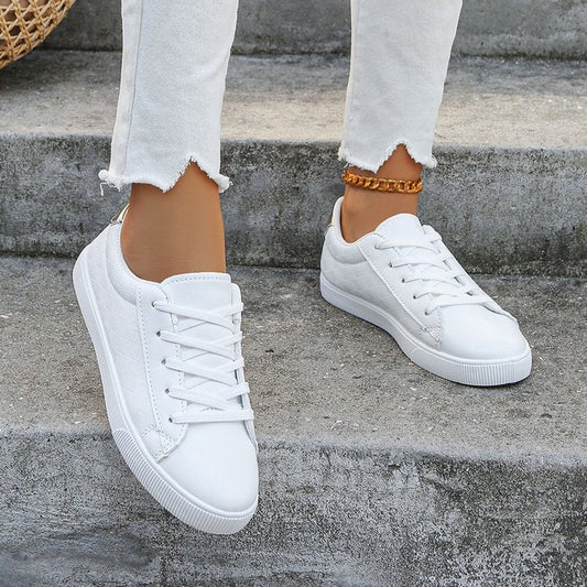 Scarpe Sportive Bianche Donna | Sneakers Comode Taglie Grandi TIAMUSE Sneakers