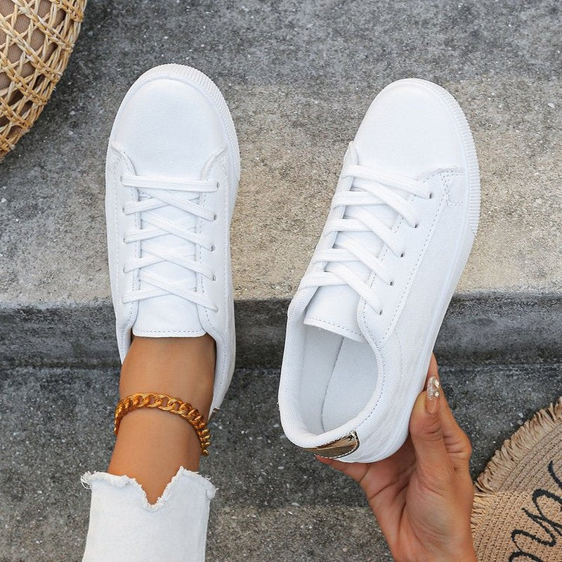 Scarpe Sportive Bianche Donna | Sneakers Comode Taglie Grandi TIAMUSE Sneakers
