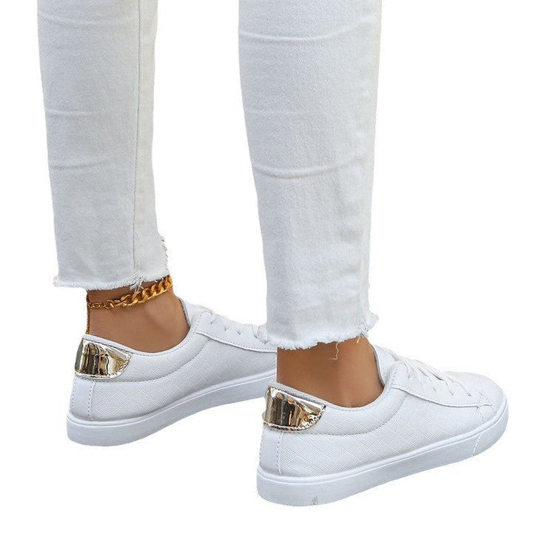 Scarpe Sportive Bianche Donna | Sneakers Comode Taglie Grandi TIAMUSE Sneakers