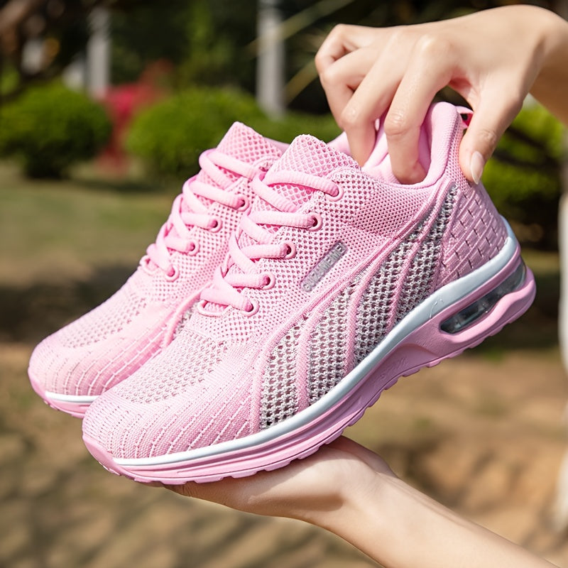 Scarpe da Corsa Donna con Cuscino d’Aria – Design Leggero in Tessuto Tricot TIAMUSE Sneakers