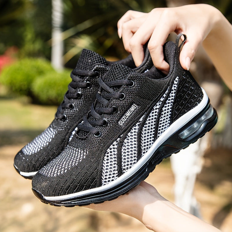 Scarpe da Corsa Donna con Cuscino d’Aria – Design Leggero in Tessuto Tricot TIAMUSE Sneakers