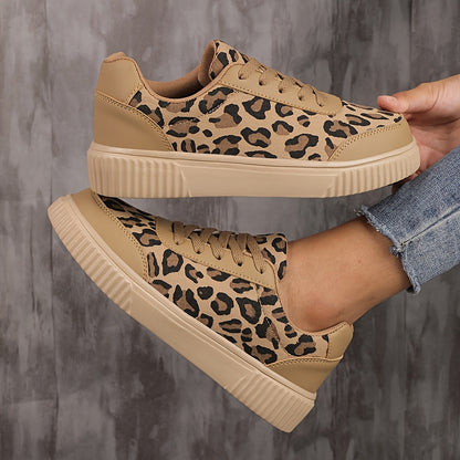 Scarpe da Donna Leggere con Piattaforma e Stampa Animalier | Sneakers Anima TIAMUSE Sneakers
