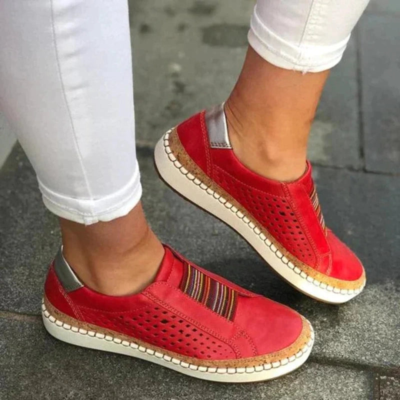 Scarpe in Tela da Donna – Confortevoli, Antiscivolo e con Supporto Plantare TIAMUSE Scarpe da donna