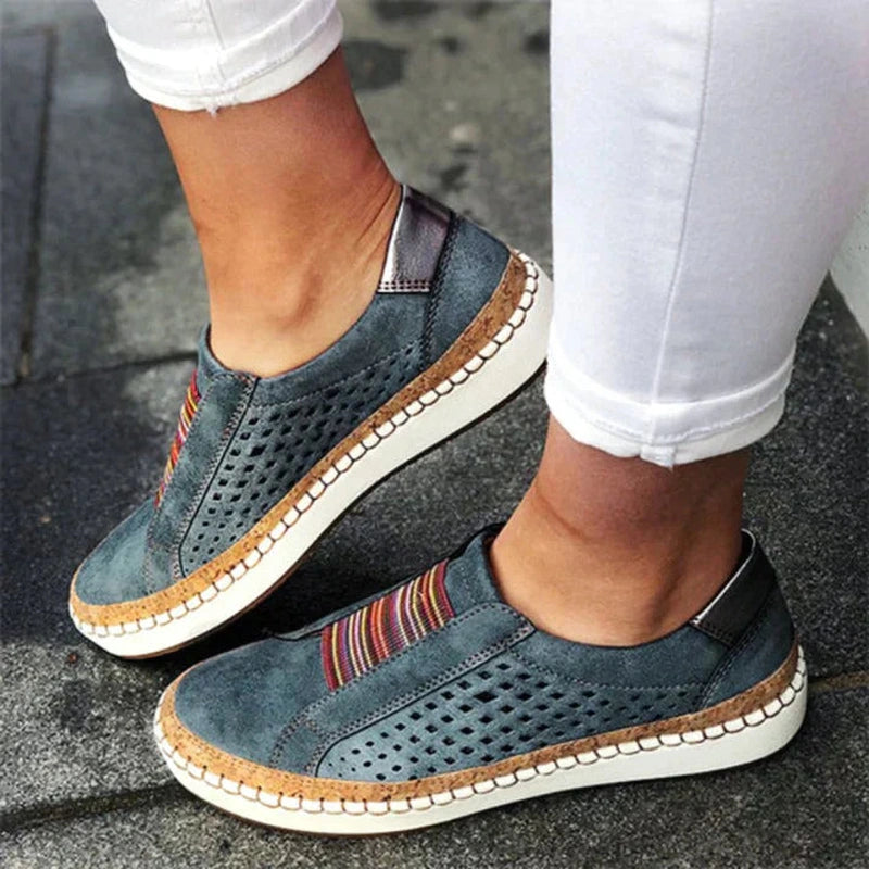 Scarpe in Tela da Donna – Confortevoli, Antiscivolo e con Supporto Plantare TIAMUSE Scarpe da donna