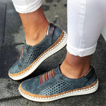 Scarpe in Tela da Donna – Confortevoli, Antiscivolo e con Supporto Plantare TIAMUSE Scarpe da donna