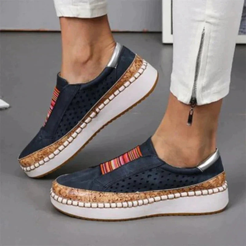 Scarpe in Tela da Donna – Confortevoli, Antiscivolo e con Supporto Plantare TIAMUSE Scarpe da donna