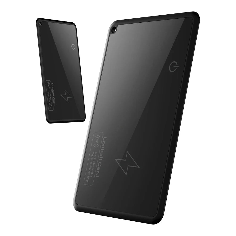 Scheda di localizzazione portafoglio intelligente – Localizzatore GPS wireless con ricarica per iPhone e dispositivi Apple | Noar TIAMUSE Gadgets