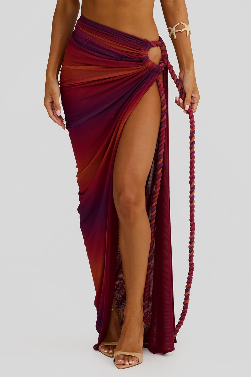 Set Due Pezzi Estivo con Lacci Regolabili | Outfit da Party Aurora Glow TIAMUSE Set Due Pezzi