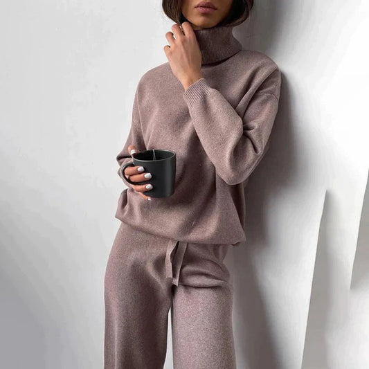 Set Maglione e Pantaloni Donna | Maglione e Pantaloni Chic Autunno Inverno 2025 TIAMUSE Sets
