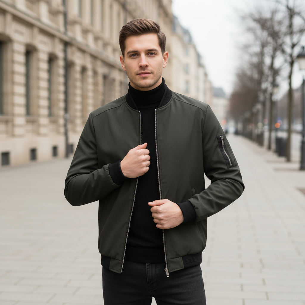 Giacca bomber da uomo | Leggera, traspirante, versatile