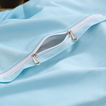 Set di Copripiumino Blu Cielo – Cotone Egiziano | Floweria