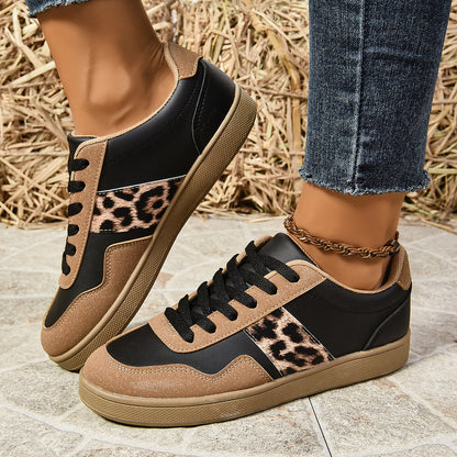 Sneakers Donna Casual con Dettaglio Animalier | Scarpe Comode e Trendy per Tutti i Giorni TIAMUSE Sneakers