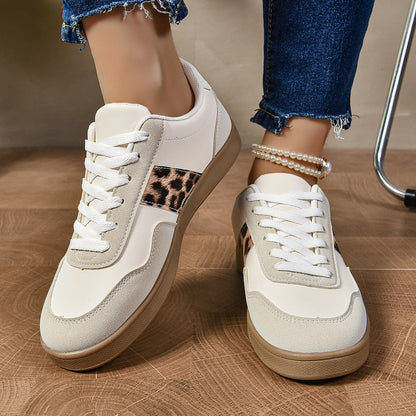 Sneakers Donna Casual con Dettaglio Animalier | Scarpe Comode e Trendy per Tutti i Giorni TIAMUSE Sneakers