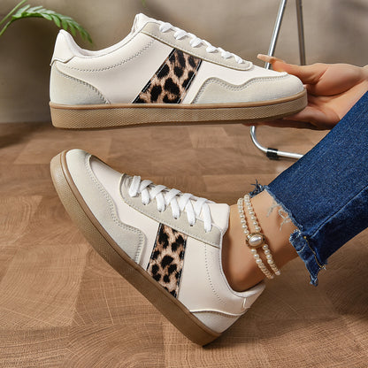 Sneakers Donna Casual con Dettaglio Animalier | Scarpe Comode e Trendy per Tutti i Giorni TIAMUSE Sneakers