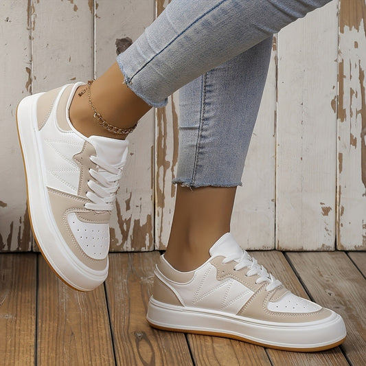 Sneakers Donna con Blocchi di Colore – Punta Tonda e Suola Antiscivolo TIAMUSE Sneakers