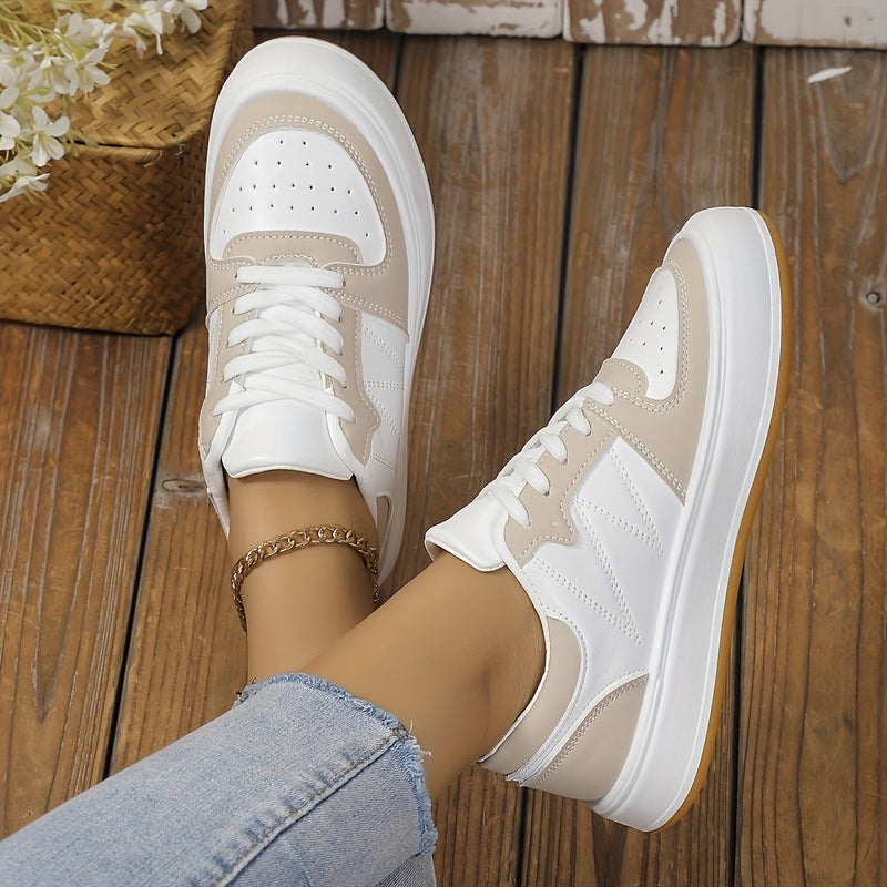 Sneakers Donna con Blocchi di Colore – Punta Tonda e Suola Antiscivolo TIAMUSE Sneakers