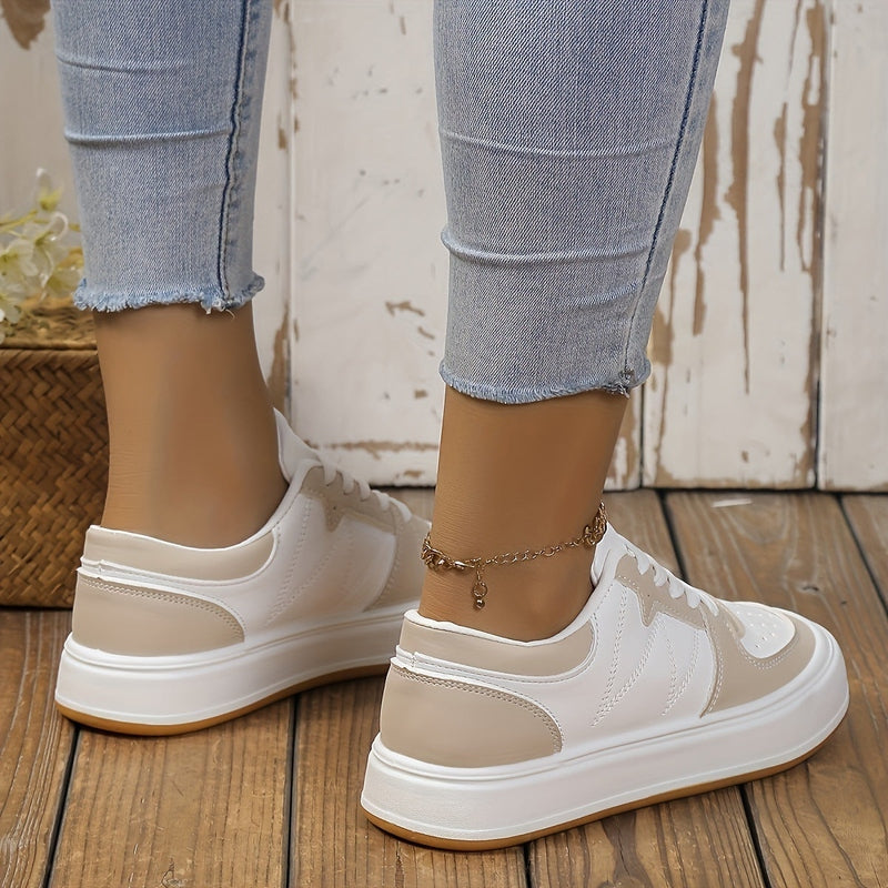 Sneakers Donna con Blocchi di Colore – Punta Tonda e Suola Antiscivolo TIAMUSE Sneakers