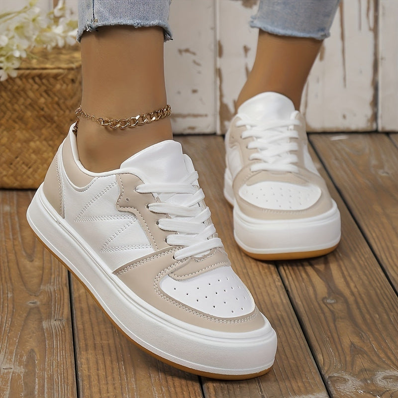 Sneakers Donna con Blocchi di Colore – Punta Tonda e Suola Antiscivolo TIAMUSE Sneakers