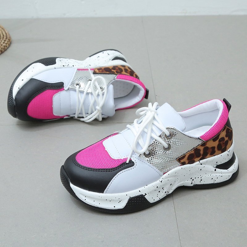 Sneakers Leopardate alla Moda per Donna | Scarpe Sportive Leggere per Uso Quotidiano TIAMUSE Sneakers