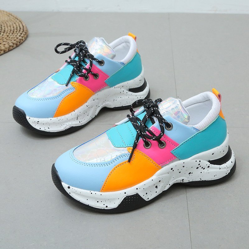 Sneakers Leopardate alla Moda per Donna | Scarpe Sportive Leggere per Uso Quotidiano TIAMUSE Sneakers