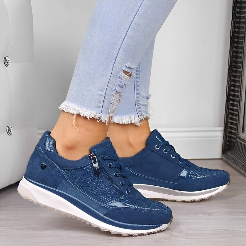 Sneakers Donna con Zip e Suola Ammortizzata – Comfort Traspirante per Tutte le Stagioni TIAMUSE Sneakers Donna