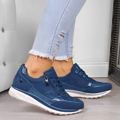Sneakers Donna con Zip e Suola Ammortizzata – Comfort Traspirante per Tutte le Stagioni TIAMUSE Sneakers Donna