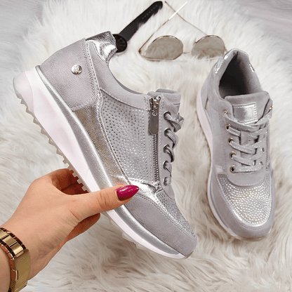 Sneakers Donna con Zip e Suola Ammortizzata – Comfort Traspirante per Tutte le Stagioni TIAMUSE Sneakers Donna