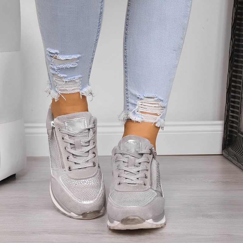 Sneakers Donna con Zip e Suola Ammortizzata – Comfort Traspirante per Tutte le Stagioni TIAMUSE Sneakers Donna