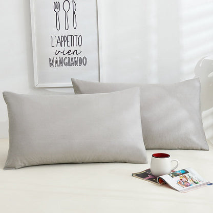 Set di Federe in Cotone Puro Morbido e Traspirante | Alzir