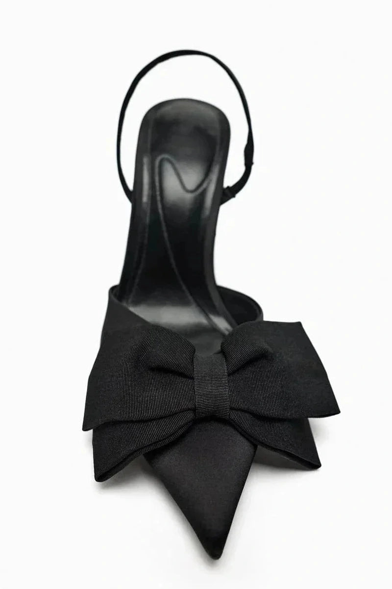 Stiletto Eleganti da Donna con Punta Affusolata e Fiocco Frances TIAMUSE Stiletto Eleganti