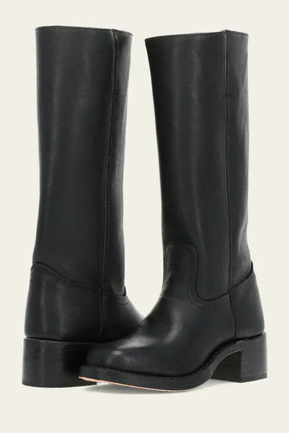 Stivale Classico da Donna in Pelle con Tacco a Blocco | Joseli TIAMUSE Boots