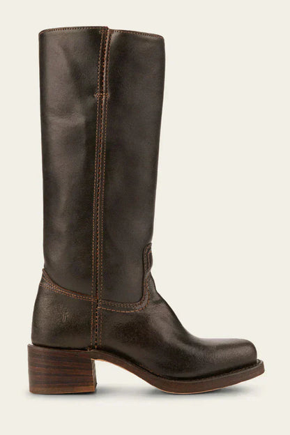 Stivale Classico da Donna in Pelle con Tacco a Blocco | Joseli TIAMUSE Boots