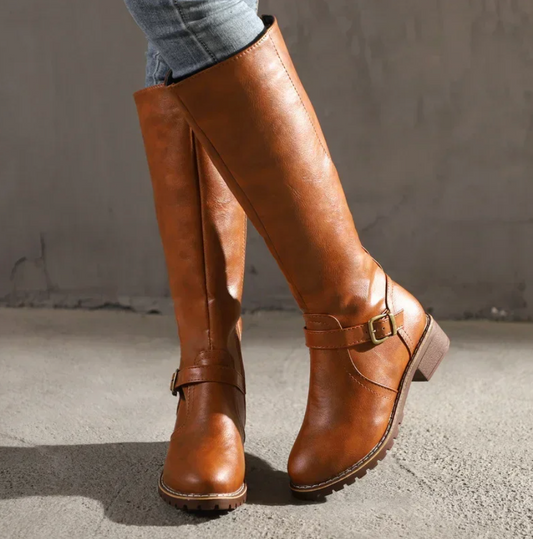 Stivali Eleganti al Ginocchio - Stile Senza Tempo e Comfort | Novelle TIAMUSE Boots