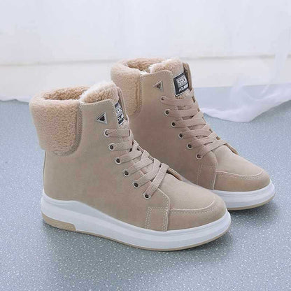 Stivali Invernali da Donna con Tacco Basso e Fodera in Pile | Frea TIAMUSE Boots