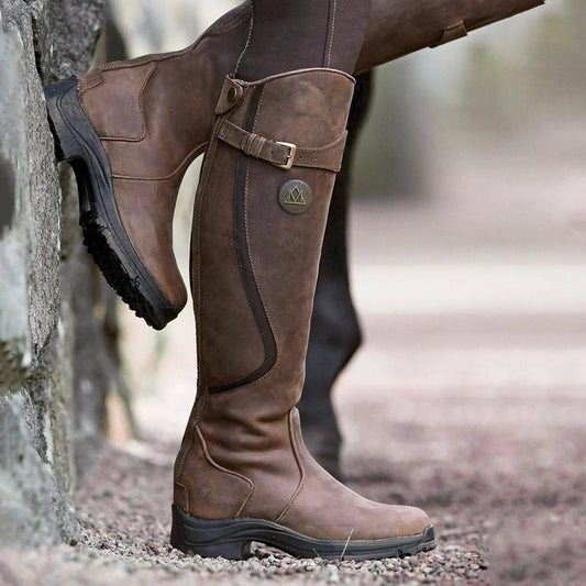 Stivali impermeabili alla moda al ginocchio per donna | Amesi TIAMUSE Boots