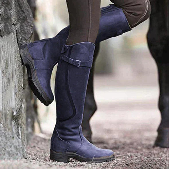 Stivali impermeabili alla moda al ginocchio per donna | Amesi TIAMUSE Boots