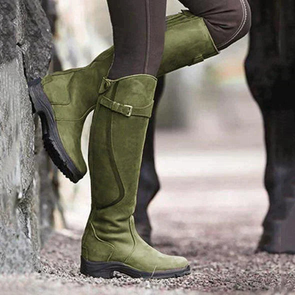 Stivali impermeabili alla moda al ginocchio per donna | Amesi TIAMUSE Boots