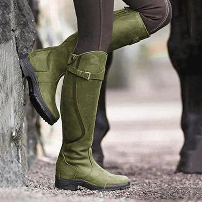 Stivali impermeabili alla moda al ginocchio per donna | Amesi TIAMUSE Boots