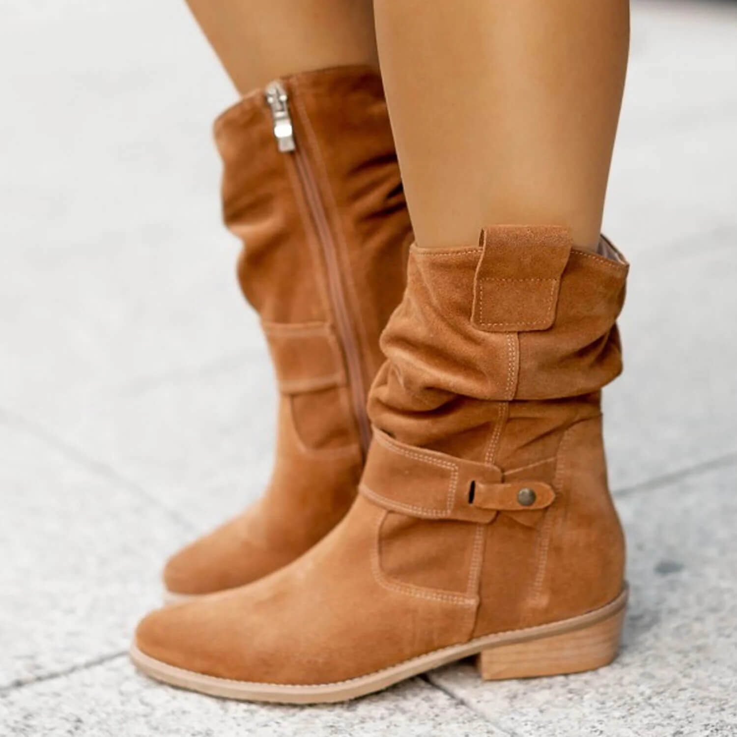 Stivali in camoscio comodi e di alta qualità | Lidena TIAMUSE Boots