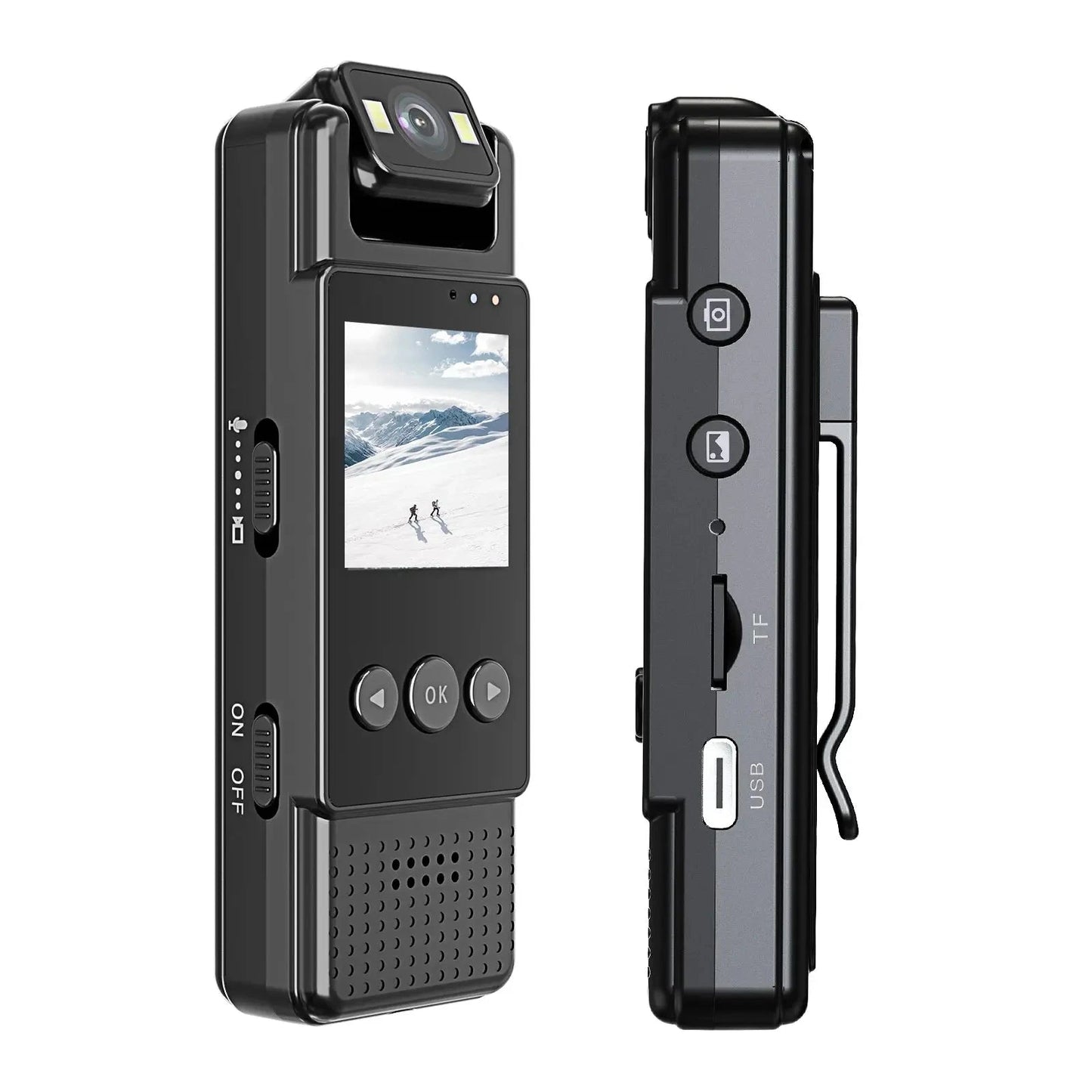 Telecamera corporea HD con opzione di memoria da 128GB | VisionPro TIAMUSE Gadgets