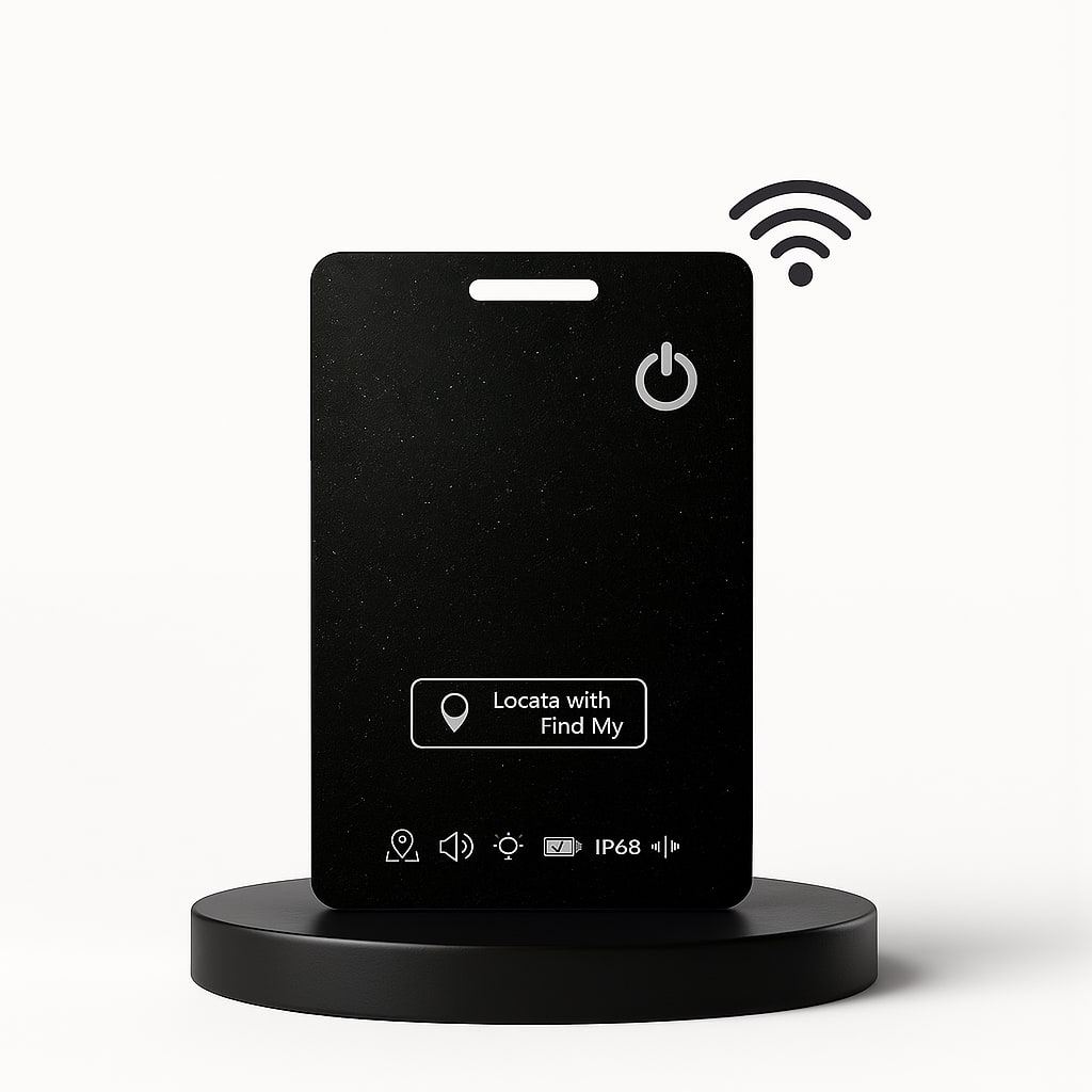 Tracker GPS in Formato Carta - Dispositivo Antismarrimento per Portafogli e Borse | GeoFind TIAMUSE Gadgets