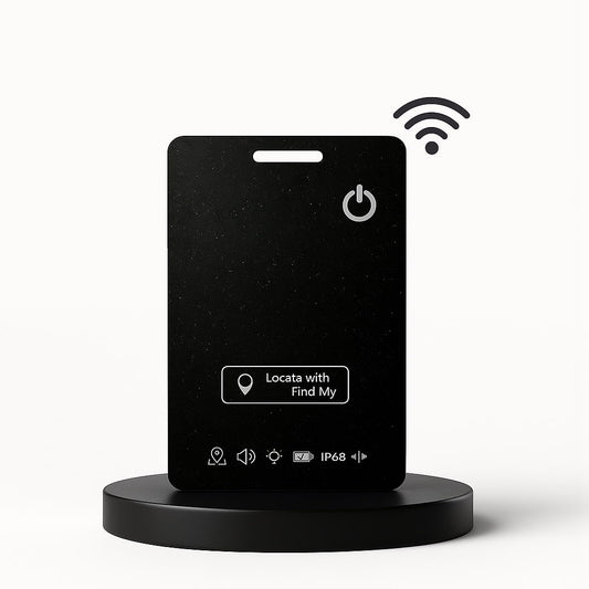 Tracker GPS in Formato Carta - Dispositivo Antismarrimento per Portafogli e Borse | GeoFind TIAMUSE Gadgets