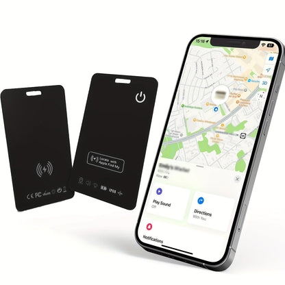 Tracker GPS in Formato Carta - Dispositivo Antismarrimento per Portafogli e Borse | GeoFind TIAMUSE Gadgets